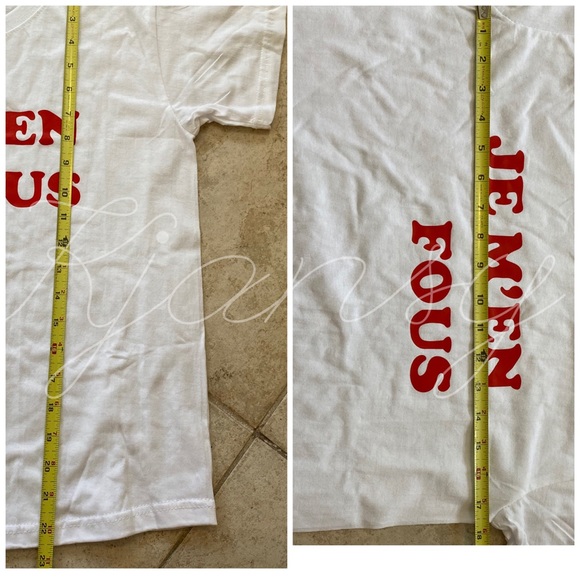 JE M’EN FOUS Graphic Tee - Picture 6 of 6